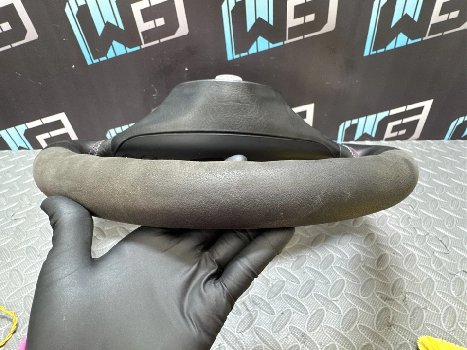 1999-2003 BMW E39 M5 РУЛЕВОЕ КОЛЕСО ALCANTARA ЗАМШЕВАЯ КОЖА ПЛОСКИЕ ПЕРЕКЛЮЧАТЕЛИ - Изображение 2 из 4