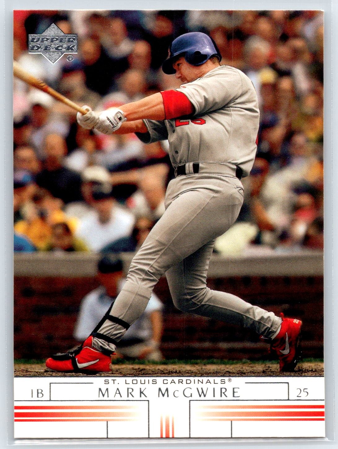 2002 Upper Deck Mark McGwire St. Louis Cardinals #287