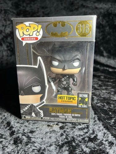 Funko Pop! Heroes Batman Grim Knight 318 Hot Topic Exclusive W/ Protector *Read*