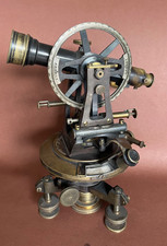 Antik Nivilier Instrument Otto Fennel Kassel Messing 1900 29cm Milit&auml;r u Zivil