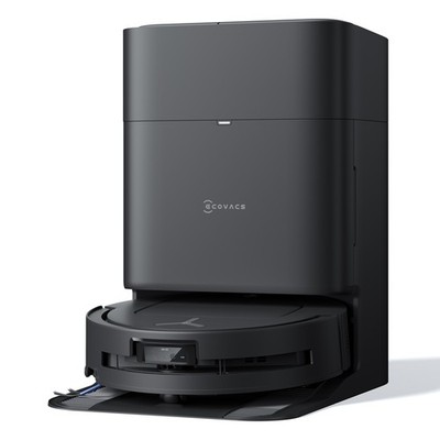 ECOVACS DEEBOT T80 OMNI Schwarz Saug-Wisch-Roboter mit Reinigungsstation