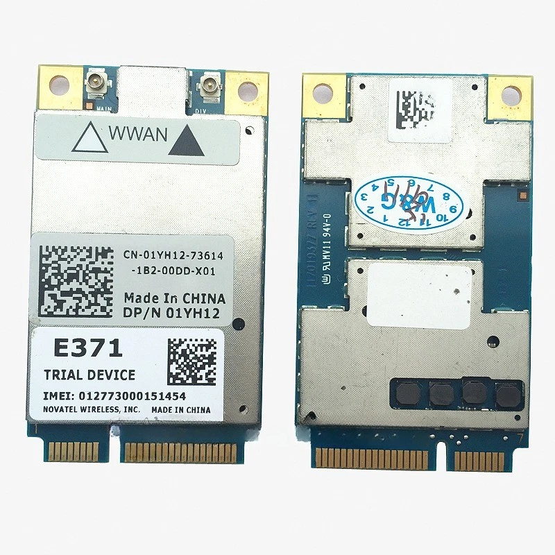  Broadband 01YH12 E371 PCI-E 3G/4G Card Dell Wireless DW5804 4G LTE/WWAN Mobile - Image 3 of 4