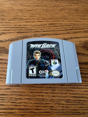 Nintendo 64 N64 Authentic Winback Covert Operations Cart Only MINT LABEL