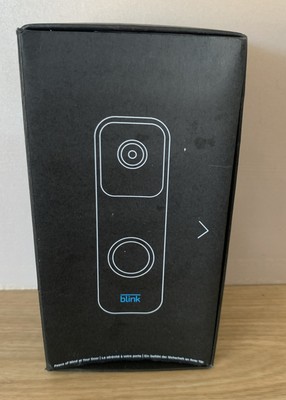 Blink Video Doorbell - Zwei-Wege Audio - HD Video - Bewegungserkennung - Schwarz