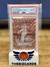 2023 Panini Select Tiger Prizm #87 Victor Wembanyama RC PSA 10 Pop 21