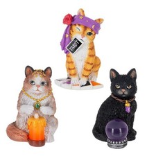 Clairvoyant Critters Cat Figurines