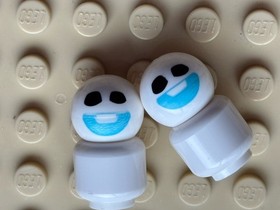 Lego Disney Princess Snowgie Minifigure x 2 dp021 Frozen 41068 41148 43172