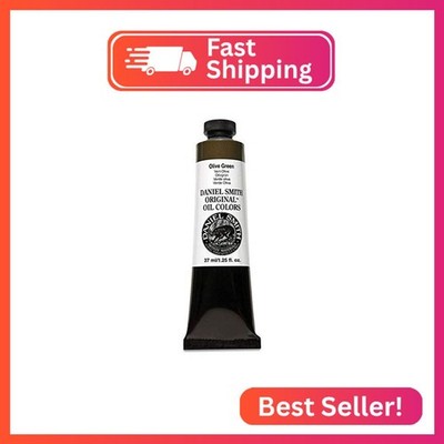 Daniel Smith Original Oil Color Paint, 37ml Tube, Olive Green, 284300050