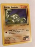 Pokemon Brock’s Geodude gym challenge  gaming card see scan I ship overseas