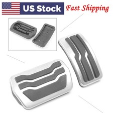 Car Gas Brake Accelerator Pedal Pad Cover For Ford Focus Escape Kuga Mkc 2013-18