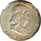 1952-D Franklin Half Dollar NGC MS66 FBL Nice Eye Appeal Strong Strike