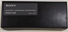 Sony ECM-44B Electret Condenser Omnidirectional Lavalier Microphone w/Case