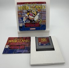 Wario Land Nintendo Virtual Boy Complete With Box And Manual
