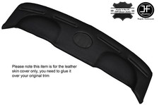 BLACK STITCH TOP DASH DASHBOARD LEATHER COVER FITS AUSTIN WESTMINSTER MK1