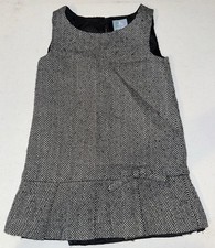 Baby Gap Sz 3 First Favorites Wool Blend Jumper Dress Classic Herringbone