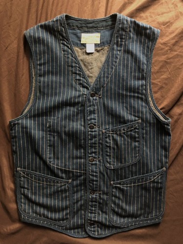 Rrl Wabash Work Vest Johnny Depp - Gem