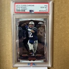 2014 TOPPS CHROME BLUE JERSEY #62 TOM BRADY PATRIOTS PSA 10 - 2563