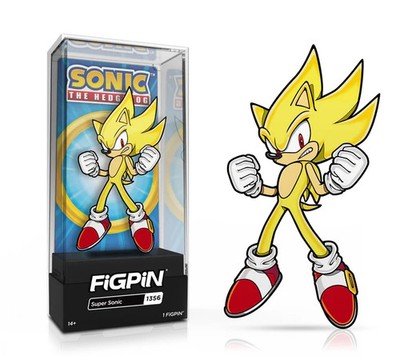 FiGPiN Sonic the Hedgehog - Super Sonic eVend LE 1000 Exclusive #1356