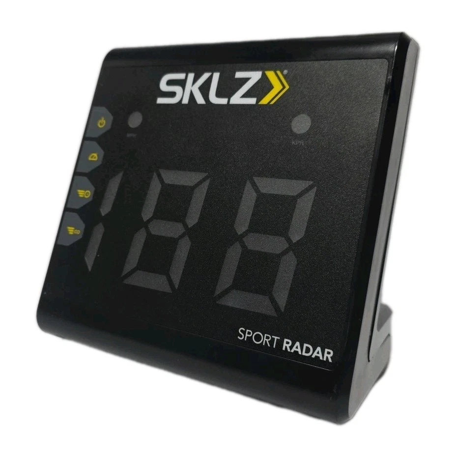 SKLZ SPORT RADAR スピード測定器 Review of the SKLZ Sports Radar - It'll clock a car! - YouTube