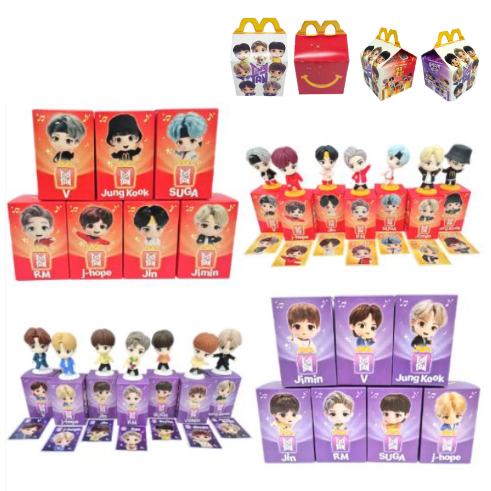 2025 McDonald's Tinytan x BTS Encore Edition Happy Meal Toys Sets
