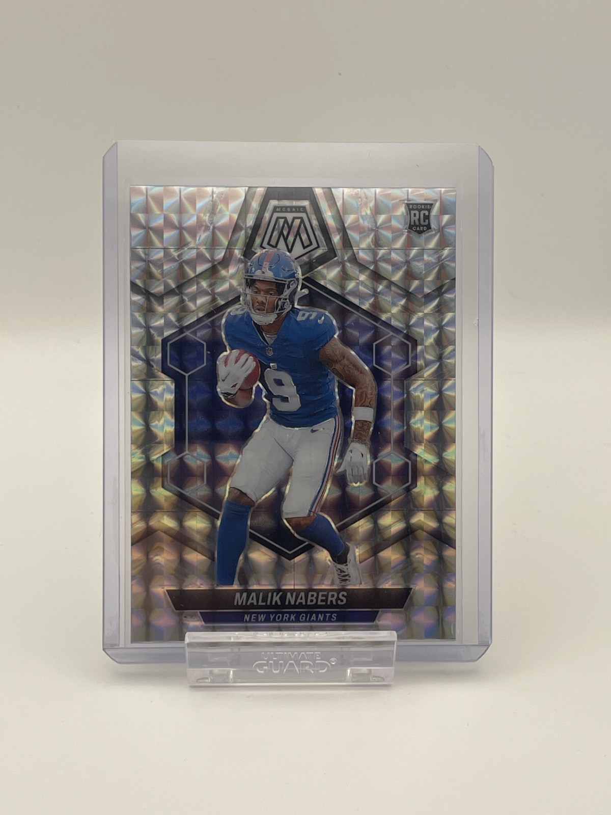 2024 Panini Mosaic - Rookies Malik Nabers #306 Mosaic Prizm (RC)