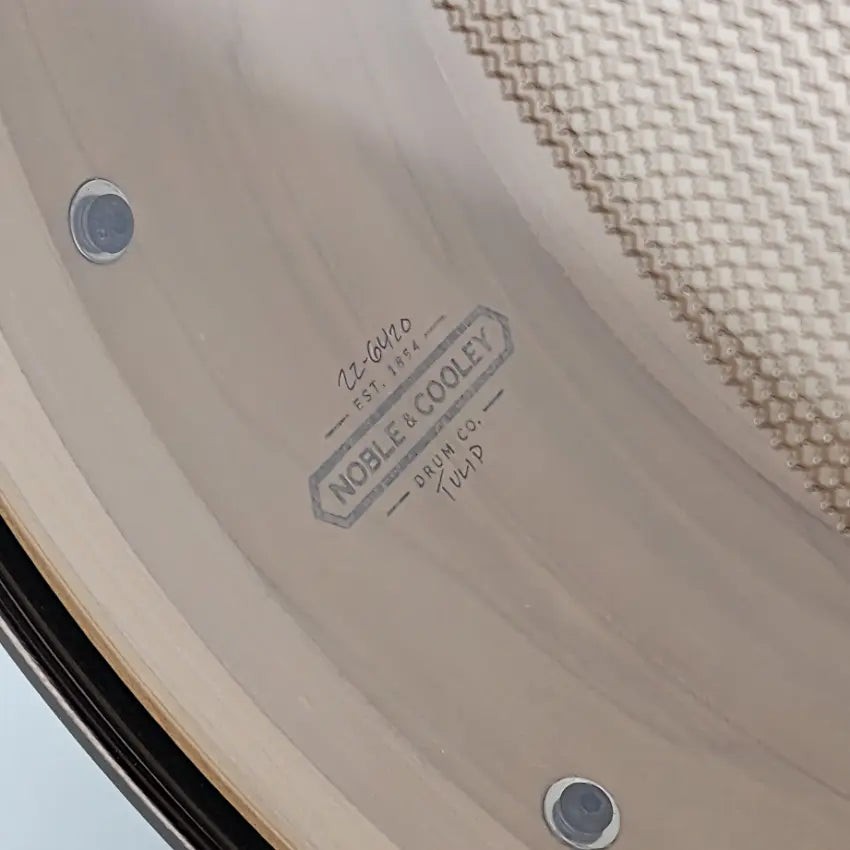 Used Noble & Cooley SS Classic Tulip Snare Drum 13x6 Green Sparkle - Very Good