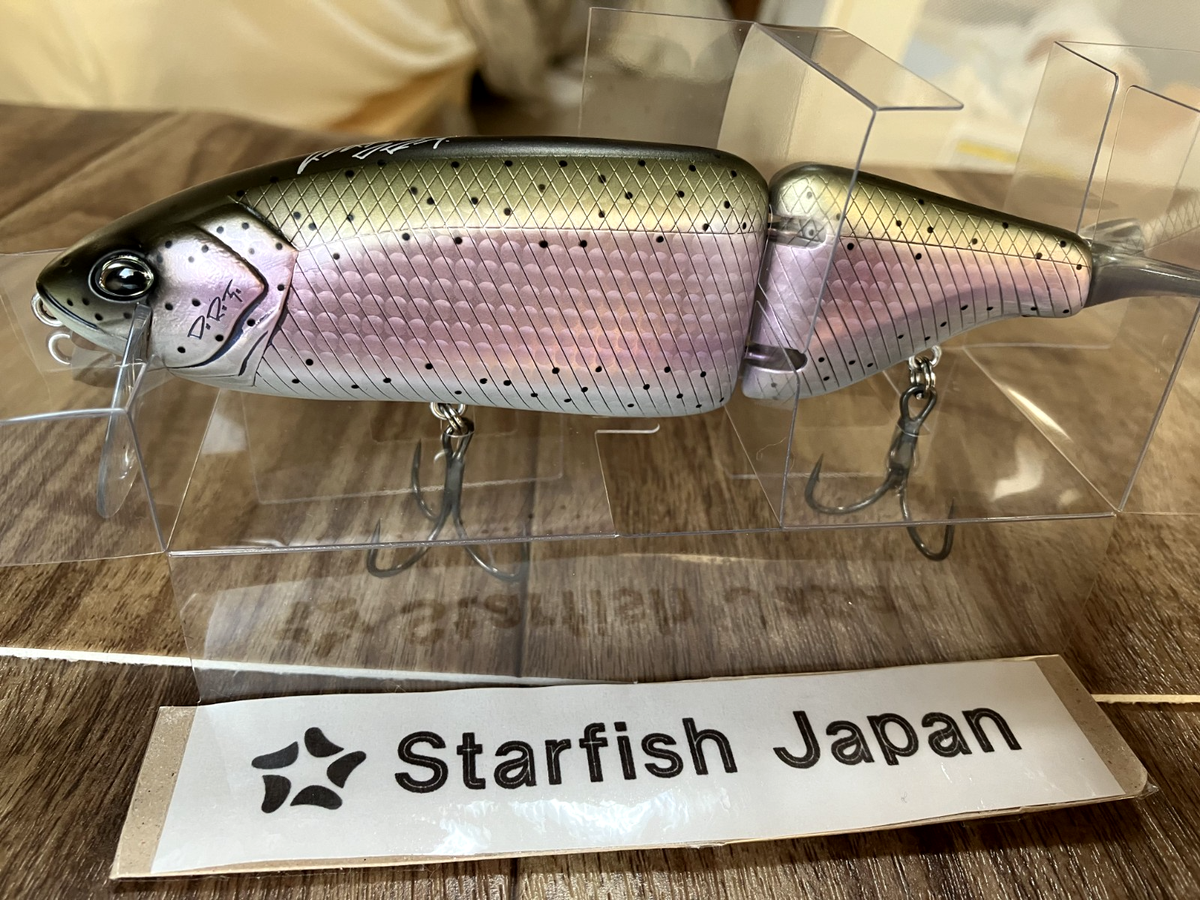 DRT Tiny Klash Magic Trout Low Floating big Swimbait Glide Bait DRT Tiny Klash Magic Trout Low Floating big Swimbait Glide Bait