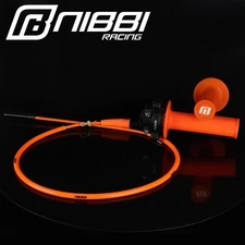NIBBI Throttle Grip Cable Assy kit For CRF50 KLX SSR TTR ATV Dirt Pit Mini Bike