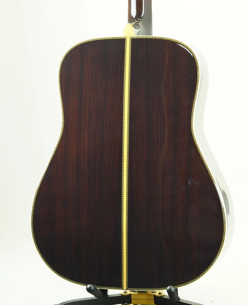 Yamaha L-8 Early Model Vintage 1975-1979 todo sólido MIJ Sunburst con estuche...