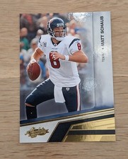 2010 Panini Absolute Memorabilia Matt Schaub #39 Houston Texans - Gold Foil
