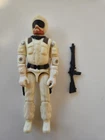 Vintage 1983 Hasbro GI Joe Snow Job Arctic Action Figure with gun