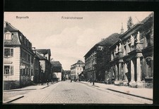 Bayreuth, Ansichtskarte, Friedrichstrasse mit Kindern