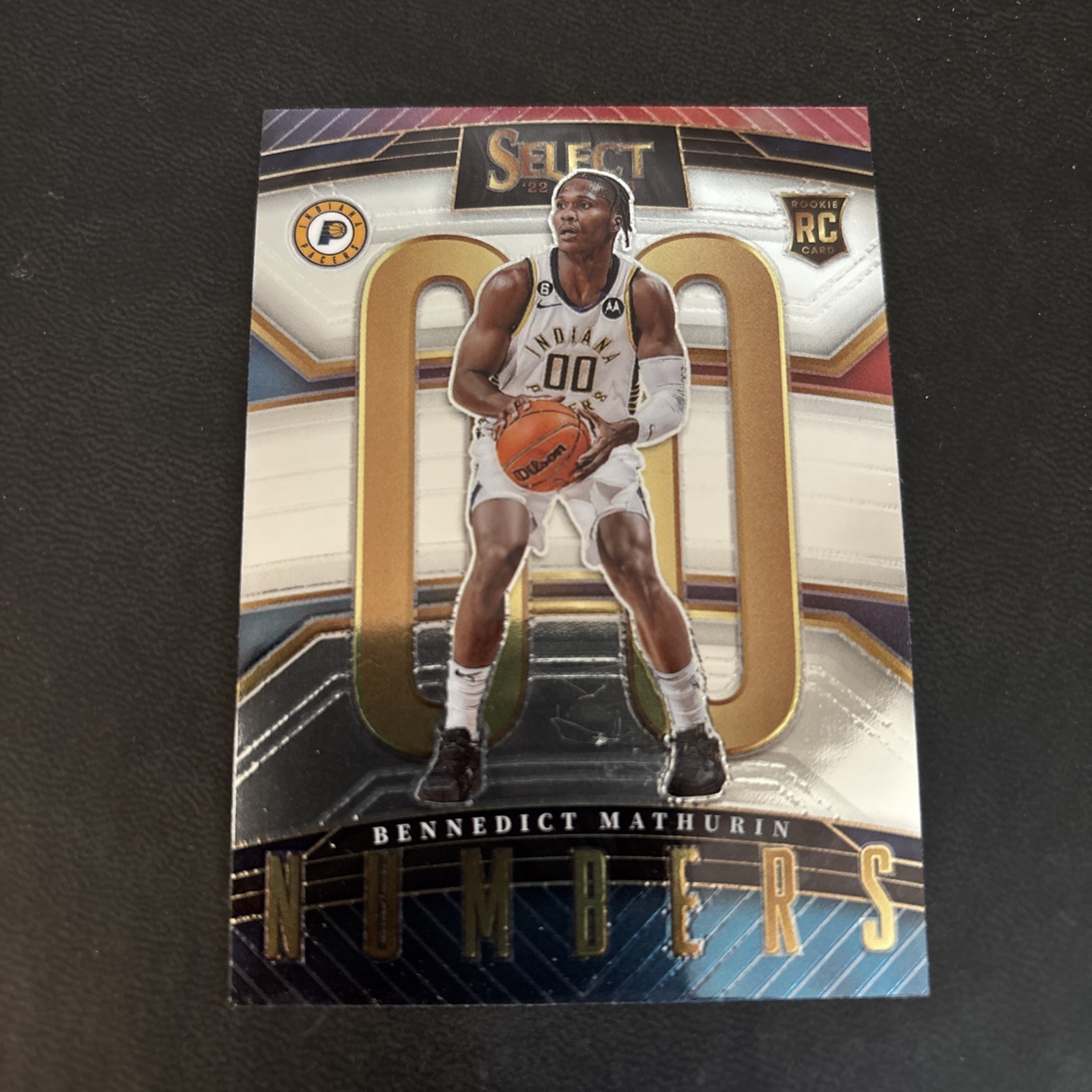 2022-23 Panini Select - Select Numbers Bennedict Mathurin #19 (RC)