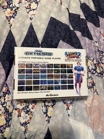 SEGA Genesis Ultimate Portable Game Playr AtGames Mega Man Capcom Street Fighter