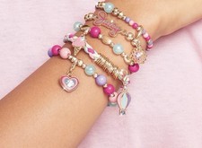 Juicy Couture Make It Real 5 Crystal Sunshine DIY Bracelet Kit Signature Charms