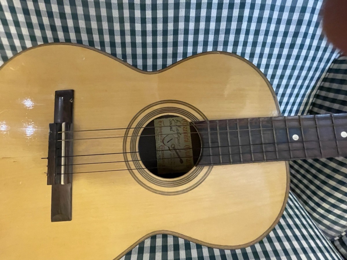Giannini Model 6 Classical Guitar 1969 6-String Right-Handed Made