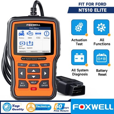 FOXWELL NT510 Elite For Ford OBD2 Fault Diagnosis Tool Bidirectional Full Module