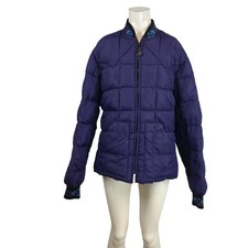 Walls Blizzard-Pruf Vintage Purple Puffer Jacket Western Quilted Made in USA