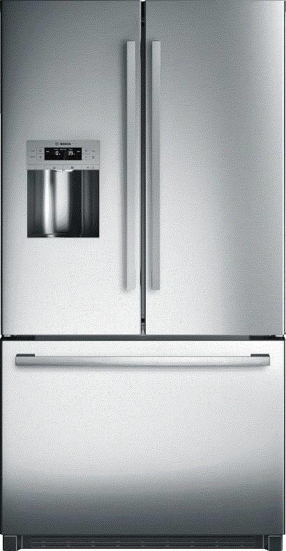 Bosch 800 Series 36 Inch Stainless Steel French Door Refrigerator B26FT50SNS-image