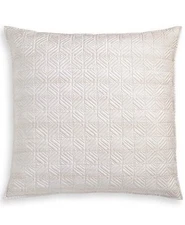 Hotel Collection Woodrose Quilted Cotton Euro Pillow Sham