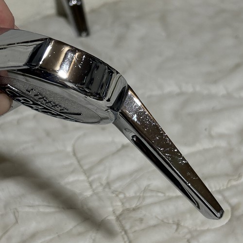 Cragar Street Pro Knock Off Spinner Chrome Custom Wheel Center Hub Caps (2) - Picture 4 of 9