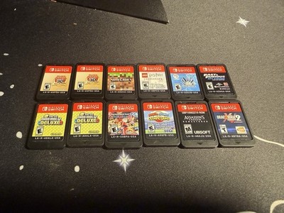 Nintendo Switch Games - Super Mario 3D All Stars, Minecraft, Mario Kart 8 