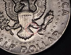 1983P Kennedy Half Dollar error coin -- No "FG" initials