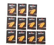  11 Zuru X-Shot Pro Series 1 Half Clip And 1 Full Clip New In Box Bulk Lot