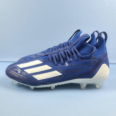 Adidas Football Cleats Mens Size 11.5 Adizero Primeknit Blue White GV9622