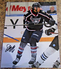 SAVIN VIRK SIGNED 8X10 MATTE PHOTO TRI CITY AMERICANS 2026 NHL DRAFT (C)