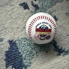 2000 Subway Series Fotoball Yankees vs Mets World Series Collectible Ball