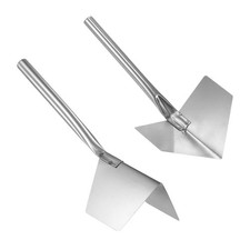 Inside and Corner Trowels 2.7" Stainless Steel Drywall Corner Knife