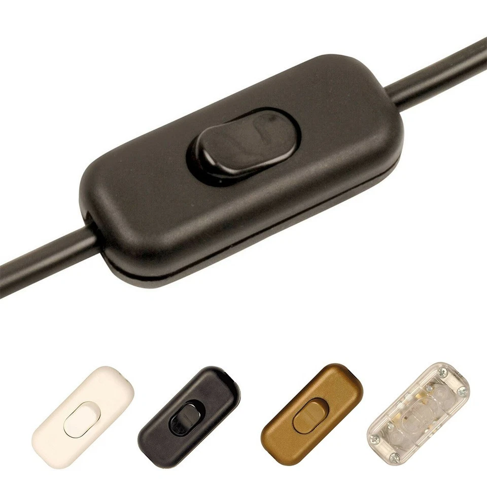 Ligne Interrupteur Chevet Lampe Interrupteur Sur Off Table Côté de Lampe - Photo 2/4