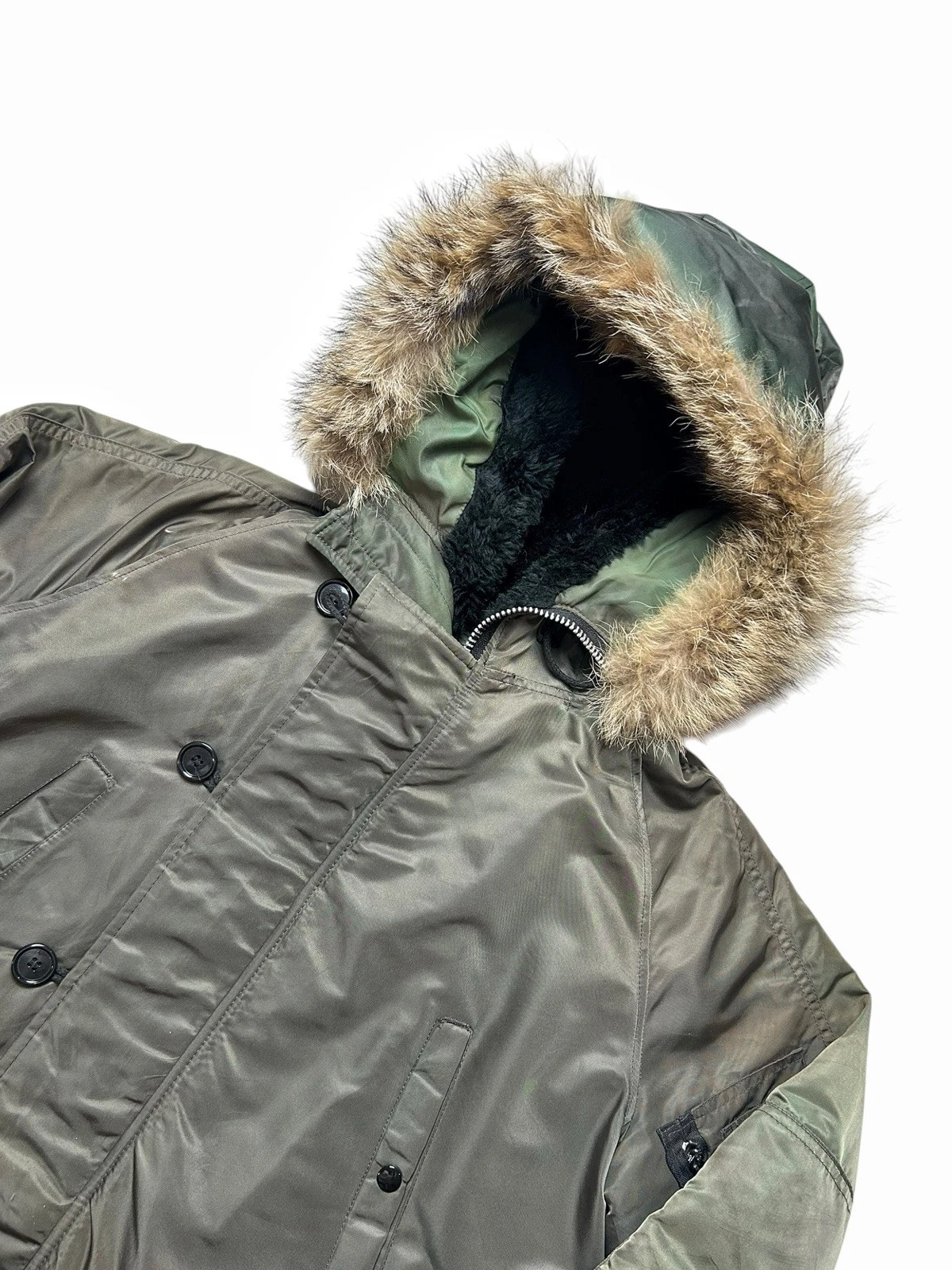 Vintage Spiewak Golden Fleece Parka Extreme Cold Weather N3B Style 1N3BFC Sz 38 - product detail image 7